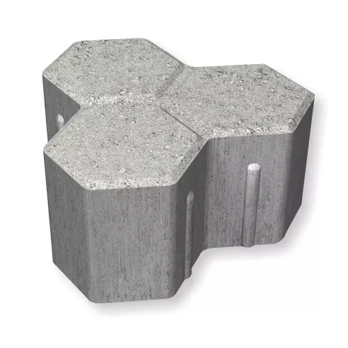 Marksten Delta Fasad Grå 100mm Benders