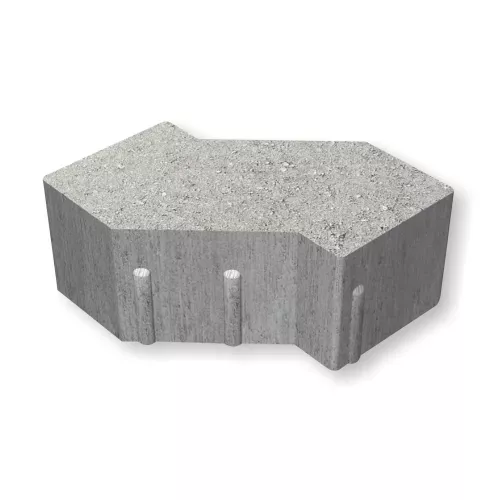 Marksten Epsilon Skarp Grå Helsten 80mm Benders