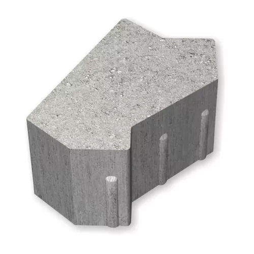 Marksten Epsilon Skarp Start-/slutsten Grå 80mm Benders