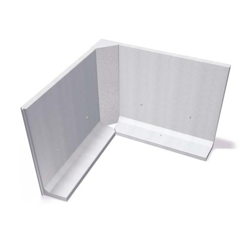 L-Support Corner 90° Incl Corner Piece 4kN Gray 1800mm, Benders 2870807A