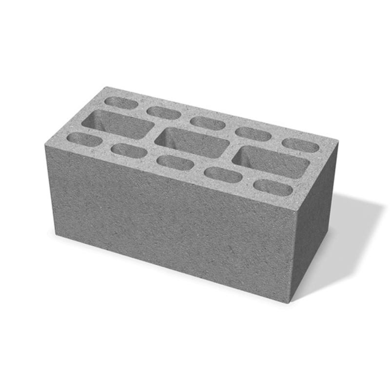Betonghålsten 390x190x167mm, 72st Benders 4540107U