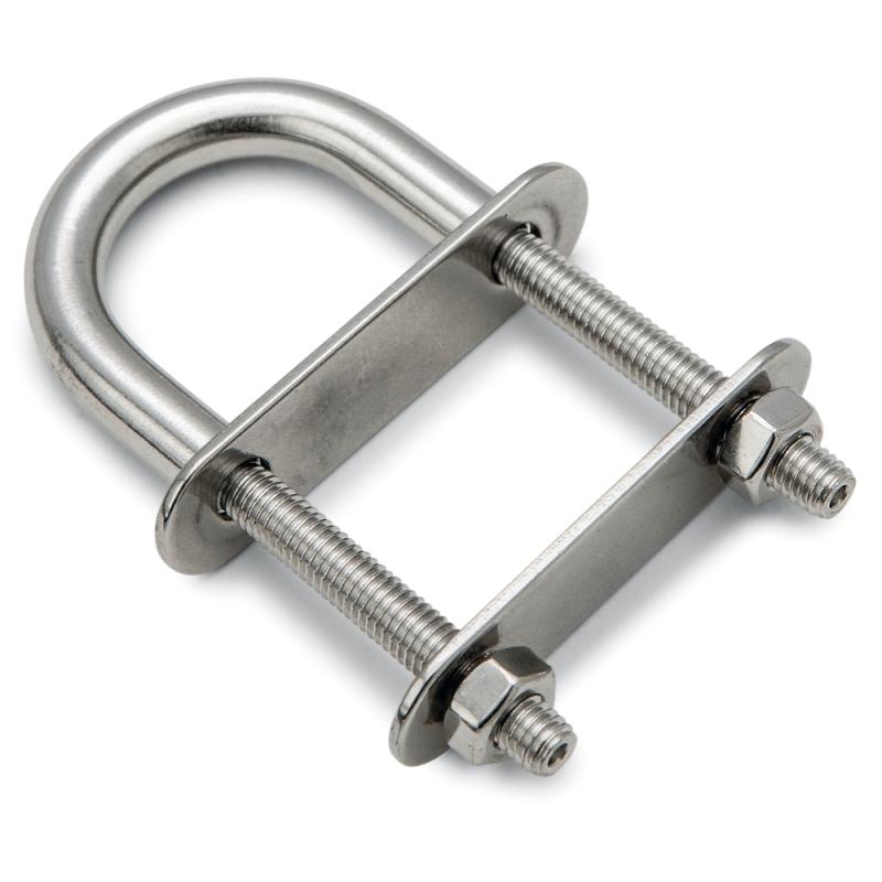 U-Bolt Rustfri A4 M6x67mm 2stk Bårebo 264156