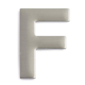 Letter F, Stainless, Habo 16947