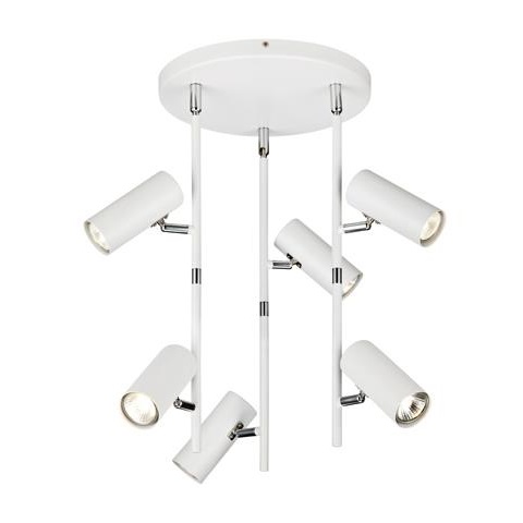 Taklampa Roma Vit 6L 105588 Markslöjd