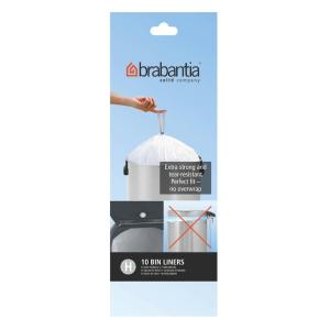 Trash Bags, Size H, 40-50-60L, 12pcs, Brabantia