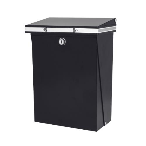 Postkasse SL98 Låsbar Sort Berglund