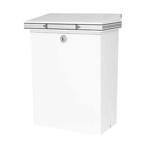 Postkasse SL98 Låsbar Hvid Berglund