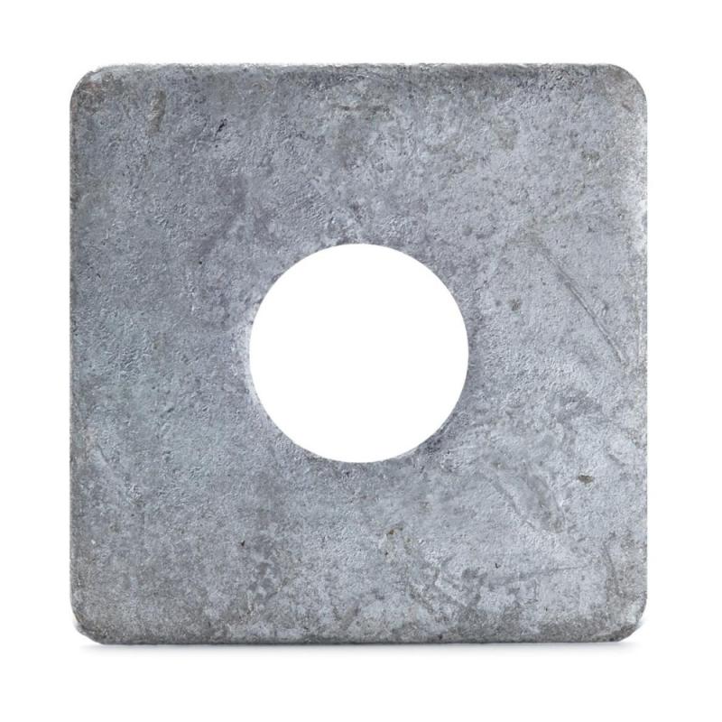 Firkantet Skive DIN 436, Varmgalvaniseret, Fast (11x30x3mm)
