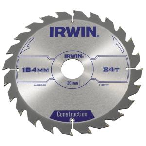 Circular Saw Blades 24T, 184x30mm, Irwin