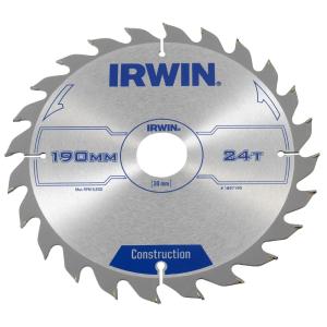 Rundsavklinger 24T, 190x30mm, Irwin