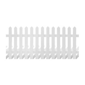Fence Skagen 180x77cm White Jabo 3450