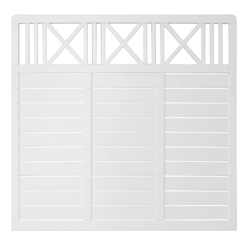 Skärm Salvia 1 Vit 180x150cm Jabo 4203