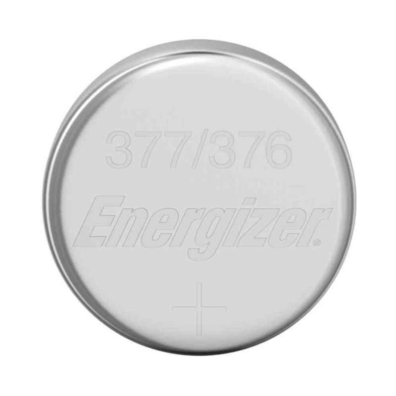 Batteri, Knapcelle, Sølvoxid, 377/376, 1,55V, Energizer