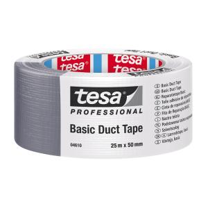 Duct Tape Basic 4610, 50mmx25m, Silver, 6pcs, Tesa