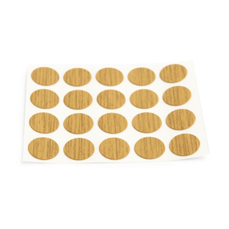 Afdækningsskive 13mm Eg, 20stk, Habo 17215