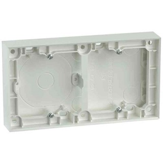 Elko Plus förhöjningsram2F 20mm Vit