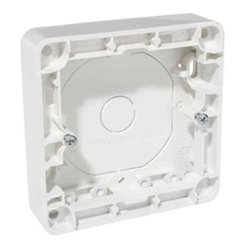 Ramme Til Switch 2-Faset Hvid Elko