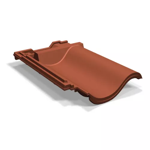 Nockanslutningspanna Tvilling Rak Framkant Naturröd Benders