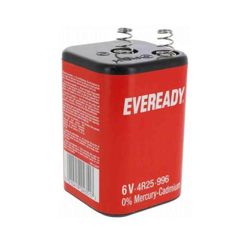 Batteri, Motor, Eveready, PJ996/4R25, 114mm, 6V, Energizer