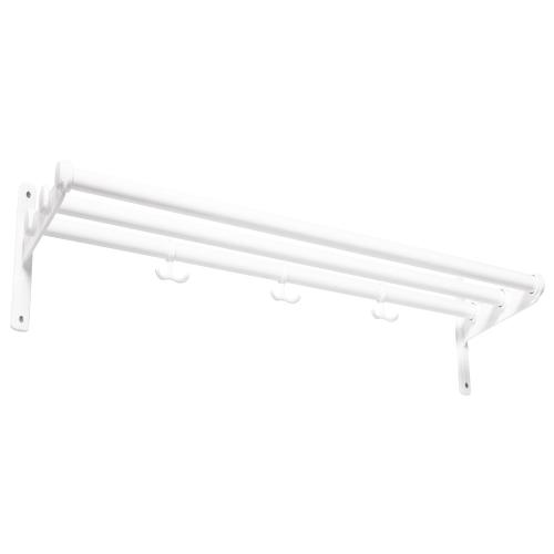 Hattehylde Nostalgi, 1000mm, Hvid, Essem Design