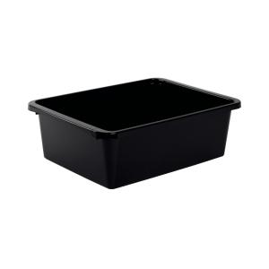 Storage Box Storeit 10L, Black, 8pcs, Nordiska Plast​