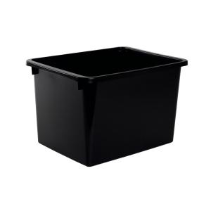 Storage Box Storeit 20L, Black, 8pcs, Nordiska Plast​