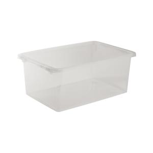 Storage Box Storeit 40L, Transparent, 8pcs, Nordiska Plast