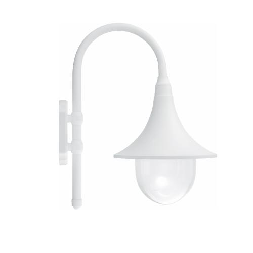 Væglampe Italien Hvid 11W, E27, IP33, Malmbergs 7702158