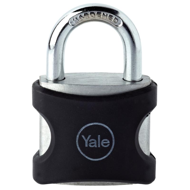 HÄNGLÅS YALE SVART GDS 32MM 3NY