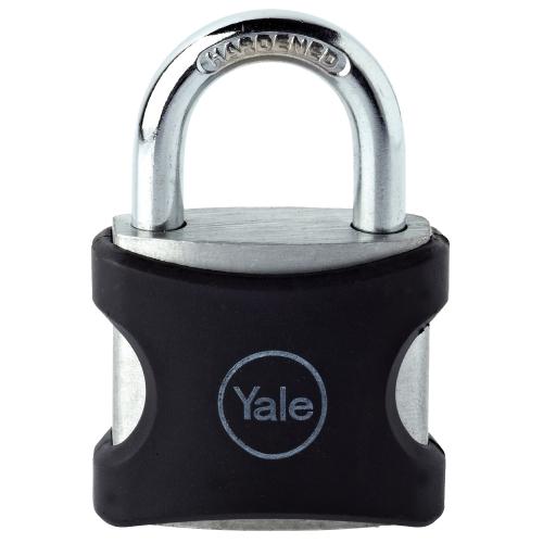 HÄNGLÅS YALE SVART GDS 32MM 3NY