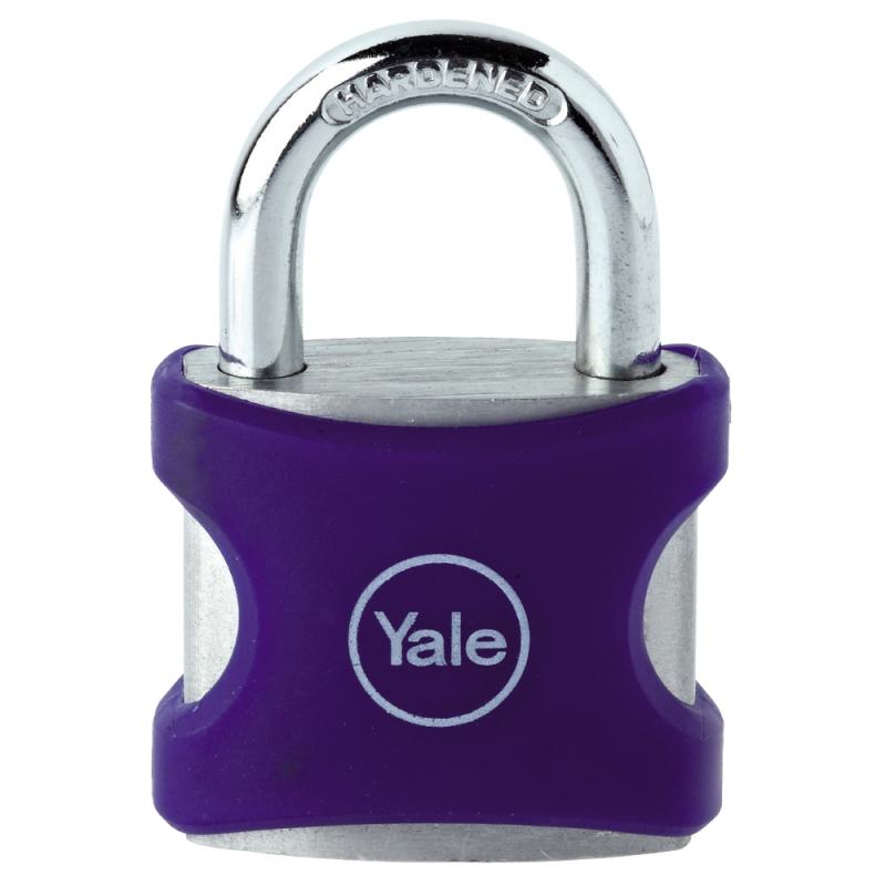 HÄNGLÅS YALE BLÅ GDS 32MM 3NY