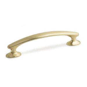 Kitchen Handle Molly CC 96mm Brushed Brass, 2pcs, Habo 100397
