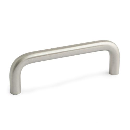 Kökshandtag Hanna CC 128mm Borstat Stål, 2st, Habo 17404