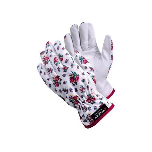 Allroundhandske, Storlek 8, Rosen Vit, 6st, Tegera