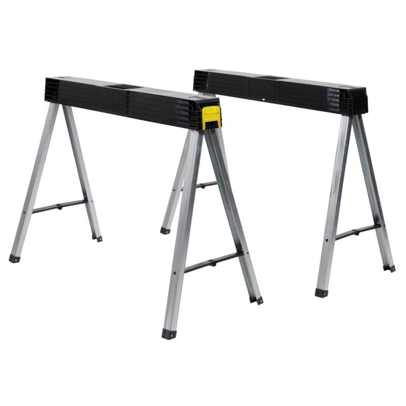 Sågbock Hopfällbar, 102x76x12cm, 2st, Stanley