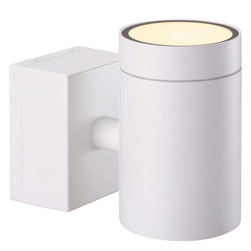 Wall Light Eklof IV LED, White, IP54, Malmbergs 9977126