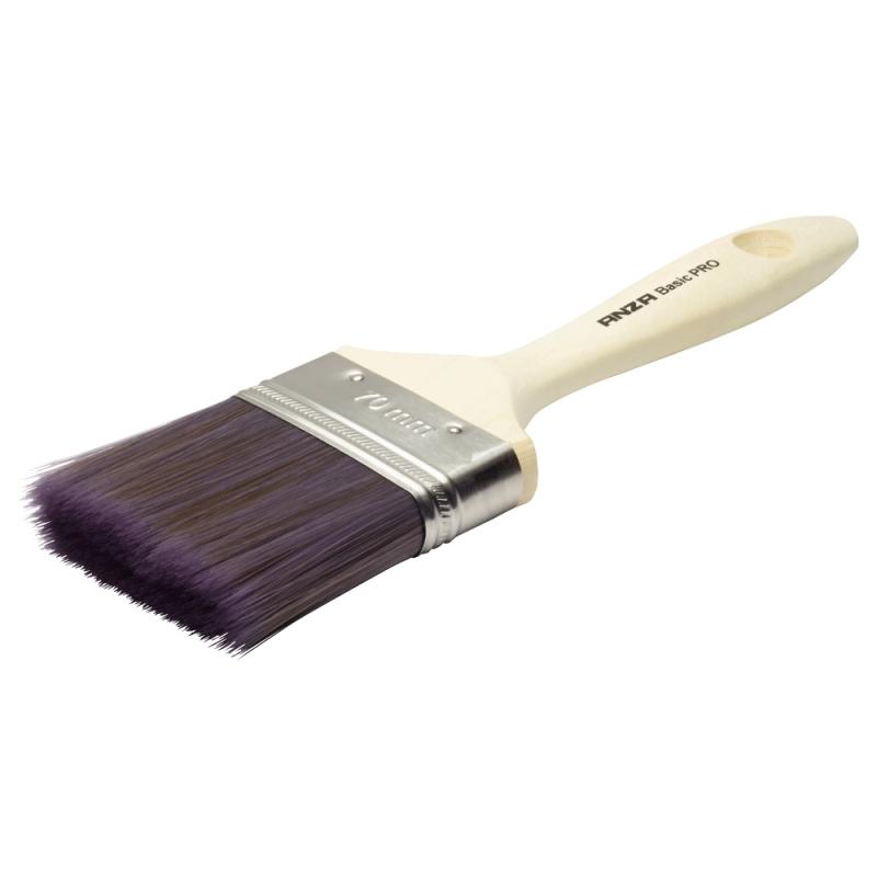 Lackpensel Flat, Basic Pro, 70mm, 10st, Anza