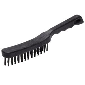 Steel Brush, 3-Row, 10pcs, Anza