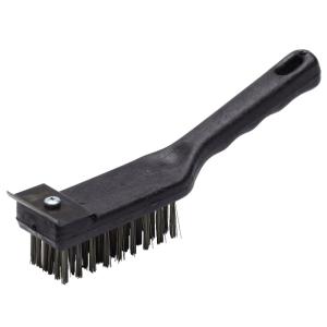 Steel Brush With Scraper, 5pcs, Anza