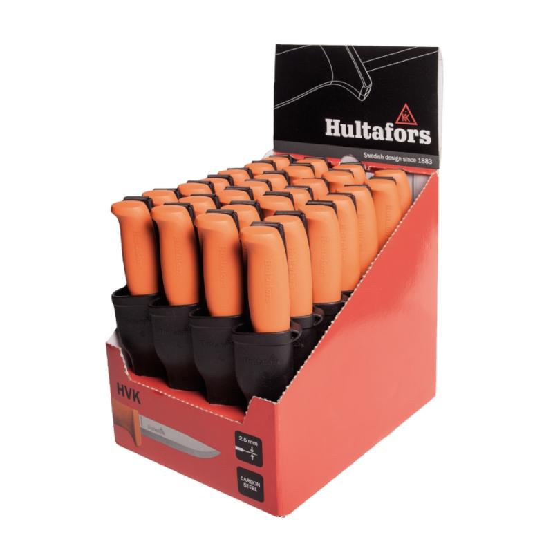 Skydekniv Håndværker HVK-28 208mm Orange 28stk Hultafors
