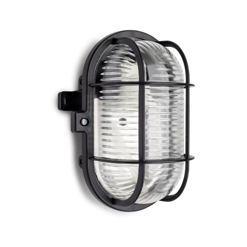 Gitterarmatur, 60W, IP44, Sort, Bårebo 962563