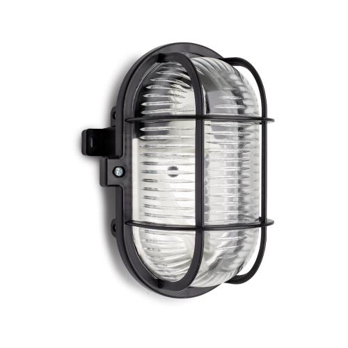 Gitterarmatur, 60W, IP44, Sort, Bårebo 962563