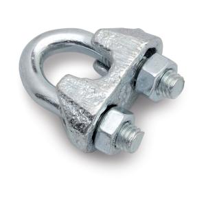 Wire Clamps Galvanized 1/2, 12mm, 20pcs, Bårebo 261614