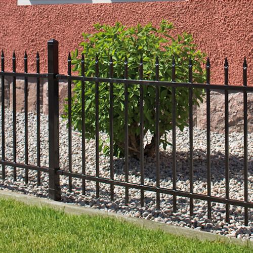 Stolpekappe Metalplade Til Metalhegn 50x50mm Sort Jabo 34021