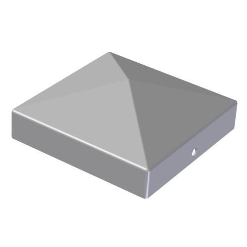 Stolphatt Galvaniserad Med UV-Lack 71x71mm 50st Jabo 35216