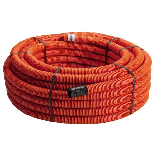 Kabelrör 50/42 Orange Slät Inv 50m