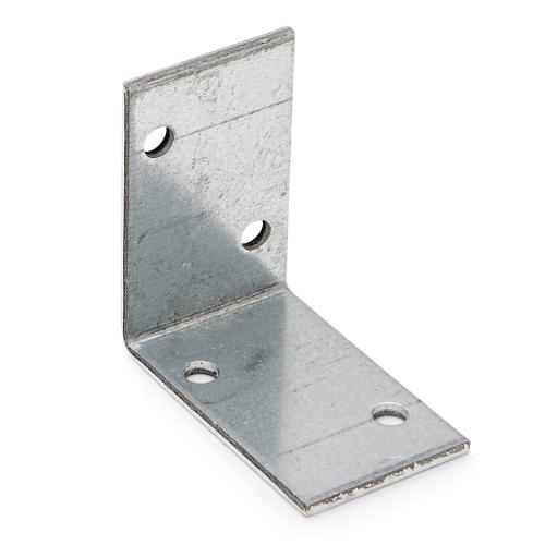 Plåtvinkel Minivinkel 2X40X40X20MM Varmförzinkad