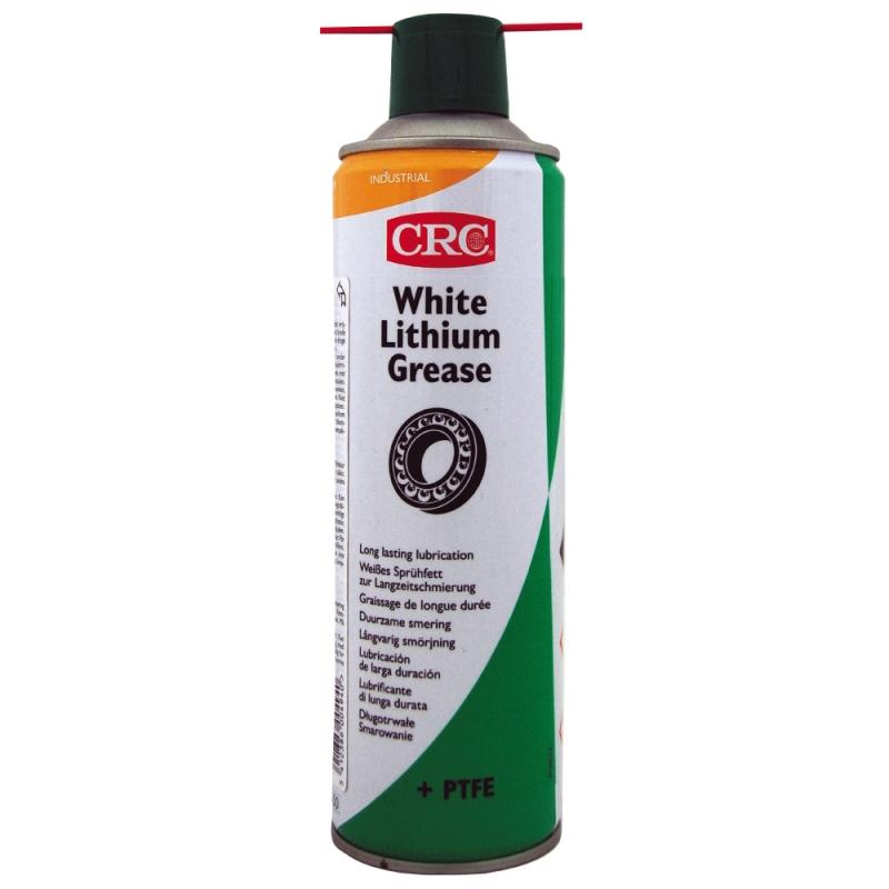 Litiumfedt ​White Lithium Grease​ PTFE 500ml CRC