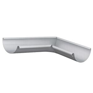 Gutter Angle RVI Inner Corner 125mm 135° Zinc Magnesium, Lindab 9788