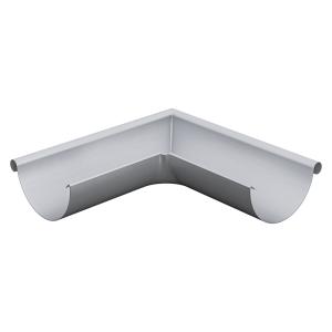 Gutter Angle RVY Outer Corner 125mm 90° Zinc Magnesium, Lindab 9793